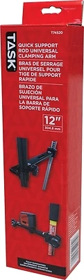 T74520 Universal Clamping Mount For Quick Support Rod, 12 In., 3-pack