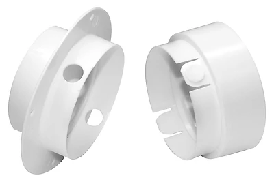 Ezconnect 4 In. Plastic Dryer Duct Connector - Model Ezcnzw