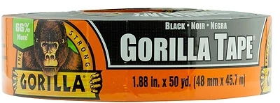 Gorilla 108084 Black Duct Tape, 50 Yards