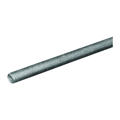Threaded Steel Rod, 6-32 x 12 In.