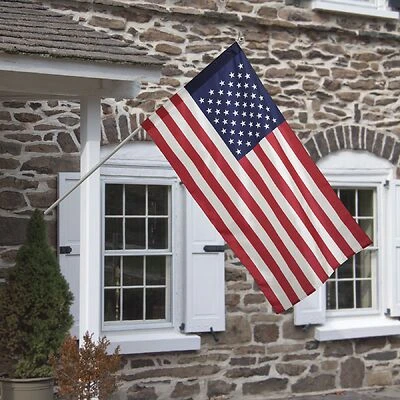 Valley Forge 99090 American Flag Kit, 2.5 x 4 Ft. Nylon, 5 Ft. Aluminum Pole