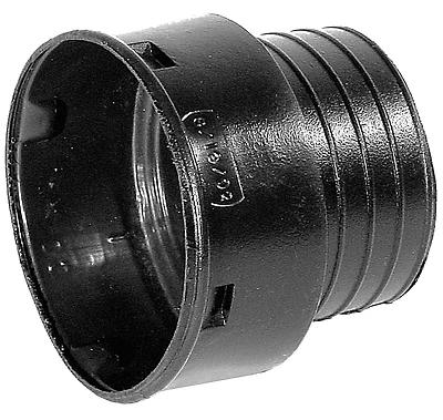 Advanced Drainage Systems 0462AA Snap Drain Tube Adapter, Poly, 4 In.