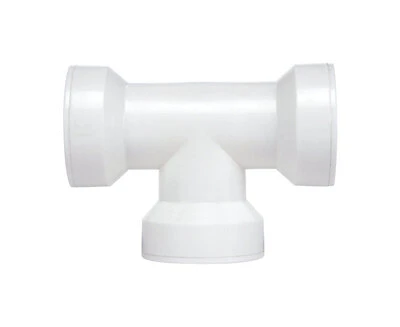 Kitchen Coupling Tee, 1-1/2-In.