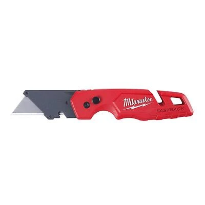 Milwaukee 48-22-1501 Fastback Folding Utility Knife With Gut Hook, Steel