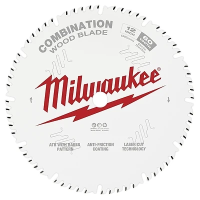 12 In. 60-tooth Tungsten Carbide Circular Saw Blade 48-40-1222