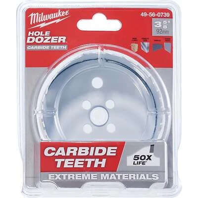 Hole Dozer 3-5/8 In. Carbide Teeth Hole Saw - Model 49-56-0739