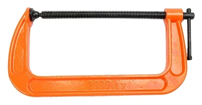 C-Clamp, Orange Casting, 8-In.