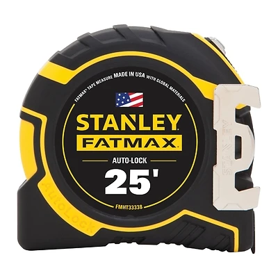 Stanley FMHT33338L FatMax Tape Rule, Auto Lock, 1-1/4 In. x 25 Ft.