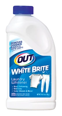 OUT White Brite WB30N/YO12N Laundry Whitener, 30 oz, Bottle, Powder, White