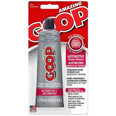 Amazing Goop 160011 Automotive Adhesive, Clear, 3.7 oz.