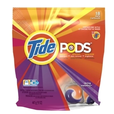 Procter & Gamble 50957 Tide Detergent Laundry Pod 18 Ct