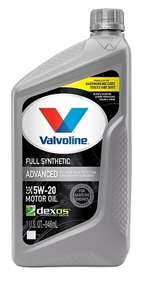 Advanced Full Synthetic Motor Oil, 5w-20, 1 Quart Bottle, Vv927