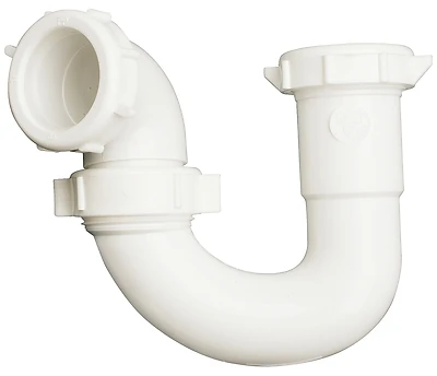 1-1/4 In. Plastic Sink Trap, Model Pp20960, 10 In. Length