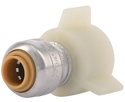 U3525lfa Push Fit Faucet Connector 1/4 Inch X 1/2 Inch