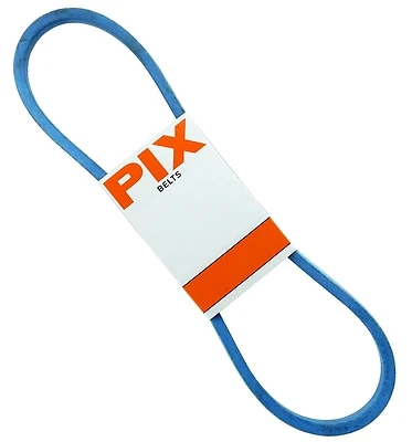 A53k Fractional Horsepower V-belt, 1/2 In W X 55 In L, Kevlar Blue
