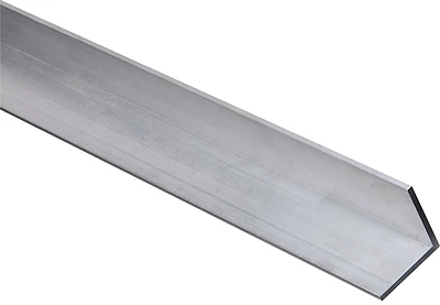 National Hardware N247-452 Mill Aluminum Flat Angle, 1-1/2 x 1/8 x 72 In.