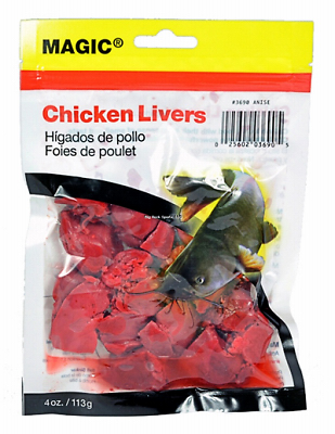 Chicken Liver Fish Bait, 4 oz.
