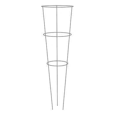 Glamos Wire 701002 Round Tomato Hoop Plant Support, 12 In x 33 In, 25 Pack