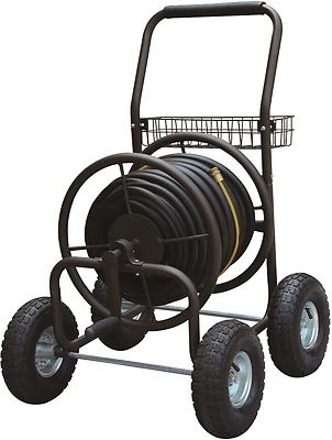 Vulcan TC4719A Hose Reel Cart, 250 Ft Capacity, Manual Crank, Steel