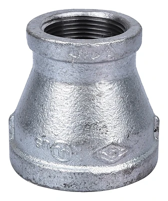 ProSource 24-2X11/4G Galvanized Reducing Coupling, 2 x 1-1/4 In