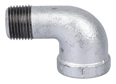 ProSource 6-3/8G Galvanized 90 Degree Street Elbow, 3/8 In., Threaded