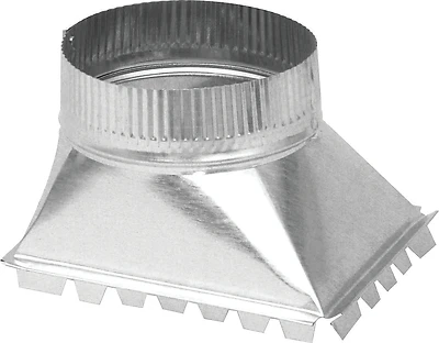 Gv0957-b 4 In. Galvanized Trunk Side Take-off Fitting, Pack Of 12