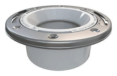 43499 4-inch Pvc Closet Flange With Stainless Steel Ring