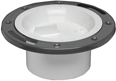 Oatey 43515 Closet Flange, 3-Inch and 4-Inch, With Metal Ring
