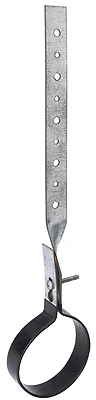 B & K V30-400HC Pipe Hanger, 4 in Opening, Galvanized Steel