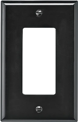 Cooper Pj26b 1-gang Mid-size Brown Decorator Wall Plate, Polycarbonate, Pack Of 20