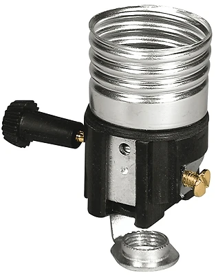 Eaton Wiring Devices 926-BOX Lampholder, 250W 250V, Medium Base, 3-Way