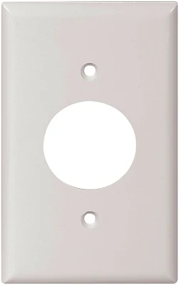 5131w-box 1-gang White Nylon Receptacle Wall Plate, Pack Of 15