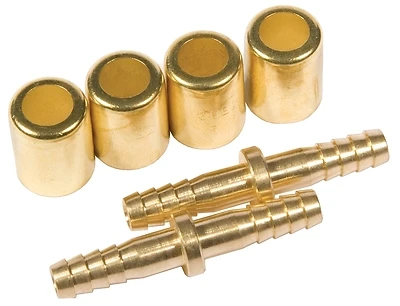 Oxygen Acetylene Hose Splicer Kit, 3/16 Inch, 6 Piece Set