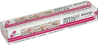 Miracle Wood Quick-dry Filler 1.75 Ounce Tube For Interior And Exterior Use