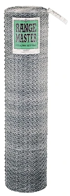Deacero Rangemaster 5938 Poultry Netting, 50 Ft L X 60 In W, 20 Gauge