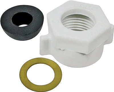 Plastic Ballcock Nut With Washer And Friction Ring - Model Pmb-472