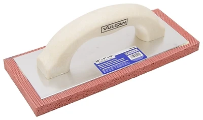 Vulcan 16040 Rubber Sponge Masonry Float, 10 In X 4 In X 5/8 In