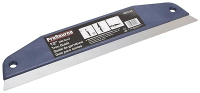 12 Inch Trim Guide With Stainless Steel Blade And Abs Handle