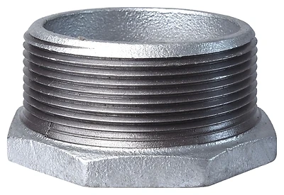 Galvanized Hex Bushing 3 X 2-1/2 In. Malleable Pipe Ppg241-80x65