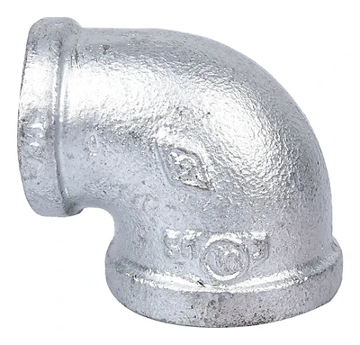 Galvanized 90 Degree Reducing Elbow 1-1/4" X 1" Model Ppg90r-32x25