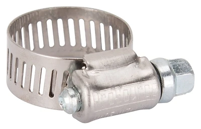 Hcran08 Stainless Steel Hose Clamp #08 With Carbon Screw, Pack Of 10