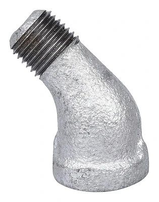 ProSource PPG121-8 Galvanized Street Elbow, 1/4 In., 45 Degree, Threaded