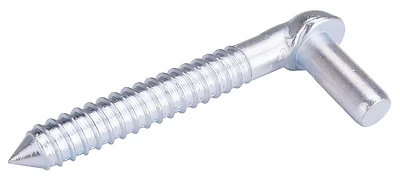 Lr096 Zinc-plated Steel Screw Hook 3/4 Inch Diameter X 6 Inch Length
