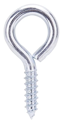 Lr207 No. 0 Zinc Large Steel Eye Screw - Pack Of 50
