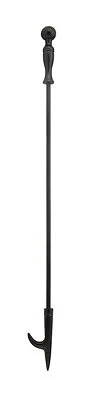 27 Inch Black Fireplace Poker With Long Handle - Model A753bk-c