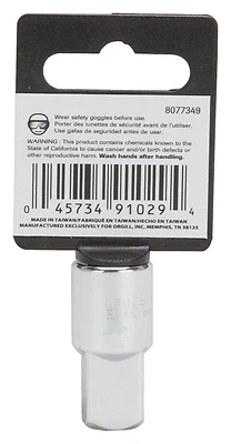 Vulcan MT6491799 Socket Adapter, 3/8 Female x 1/2 Male, Vanadium Steel