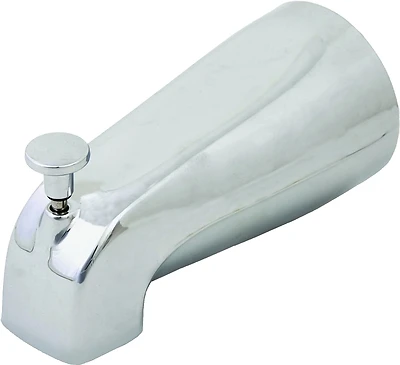 26629 Chrome Bathtub Spout With Adjustable Slide Connect
