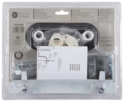 Lavatory Faucet 2-handle Popup Chrome With Abs Construction Pf4233