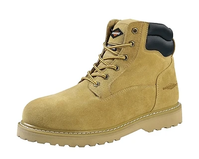 6-inch Suede Leather Work Boot Size 13 - Extra Wide Width