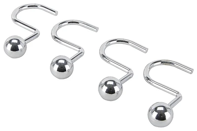 Durable Chrome Ball Curtain Hook - Model Sd-cbh-ch By Simple Spaces